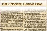 1583 Noblest Geneva Bible